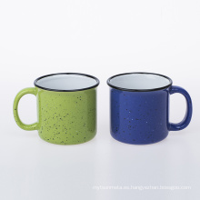 Tazas de café creativas de 10 oz Efecto de esmalte Ceramic Coffee Taza